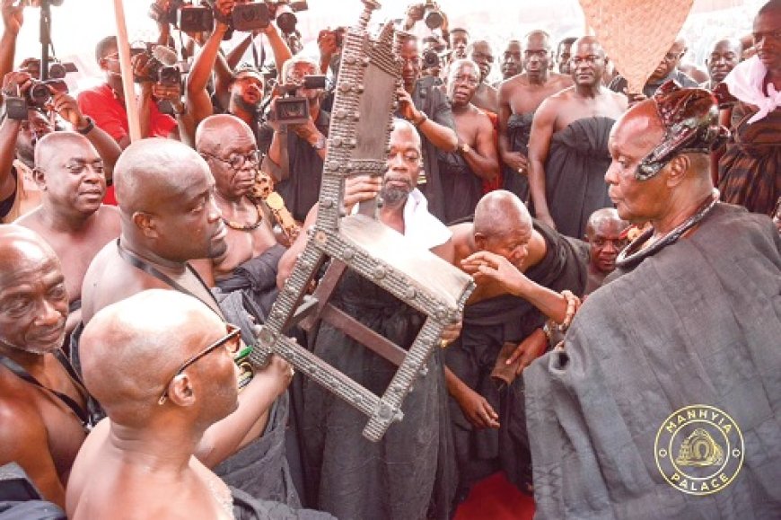 Asanteman Welcomes Back 39 Looted Artefacts in Grand Durbar at Manhyia Palace