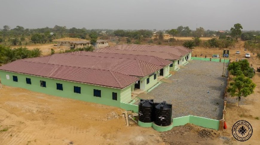 North Tongu MP Inaugurates Housing Project for Akosombo Dam Spillage Victims