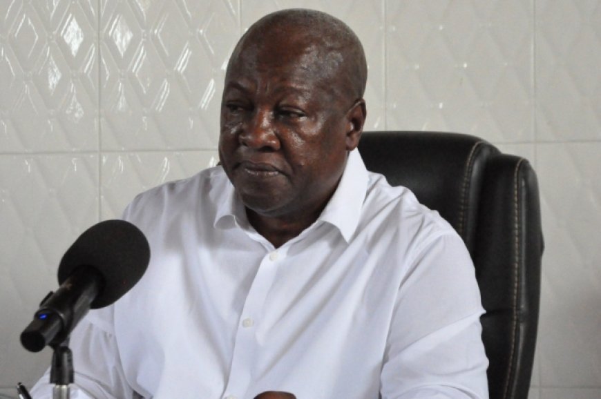 Mahama Opposes Proposal to Shift 2024 Elections Date