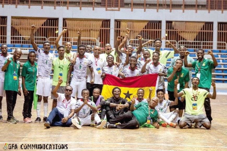 GFA boss promises support for Futsal team, after they qualified for AFCON