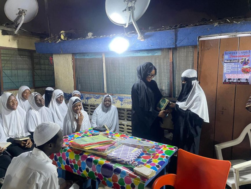 New Hope Organization's Acts of Generosity Reach Madrasah in Nima