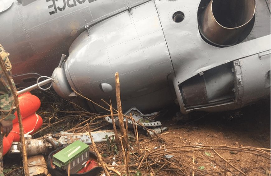 Emergency Landing of Ghana Air Force Helicopter in Western Region