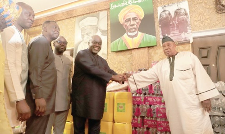 GCB Bank PLC Extends Generous Support to National Chief Imam for Ramadan