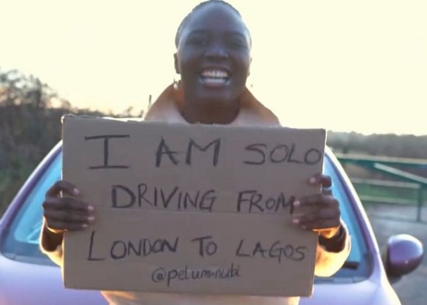 Journey Beyond Borders: Pelumi Nubi's Epic Solo Drives from Lagos to London and Back