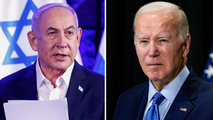 Biden says Netanyahu's approach to war in Gaza is a 'mistake'