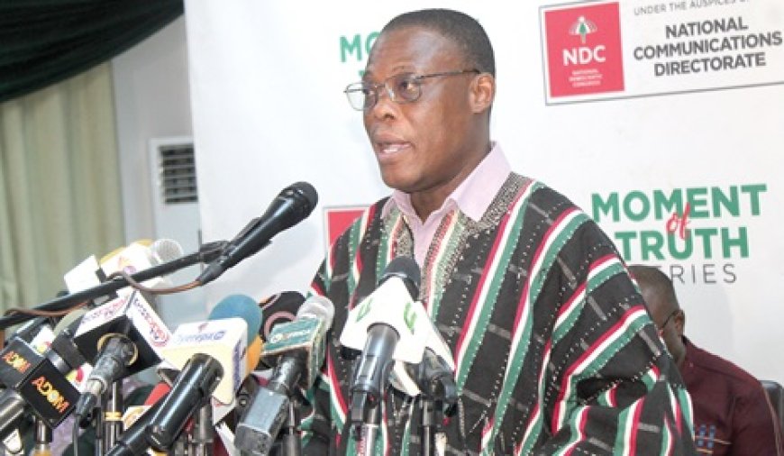 NDC Calls for Urgent Probe into Alleged Theft of Election Equipment