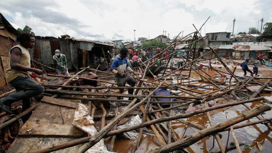 Kenya floods leave 76 dead as truck is swept away in deluge