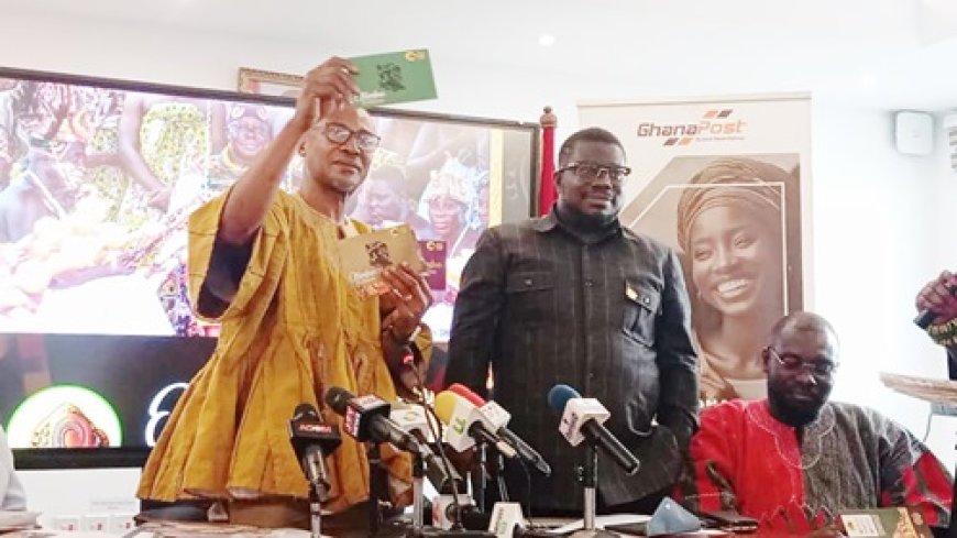 Ghana Post Unveils Asantehene Commemorative Stamps