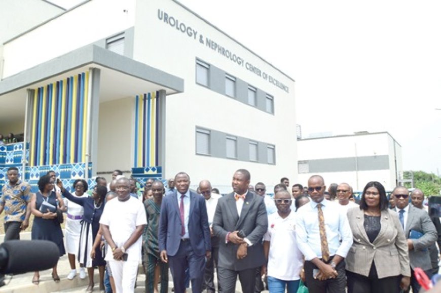 New Urology and Nephrology Centre of Excellence Opens at Korle Bu Teaching Hospital