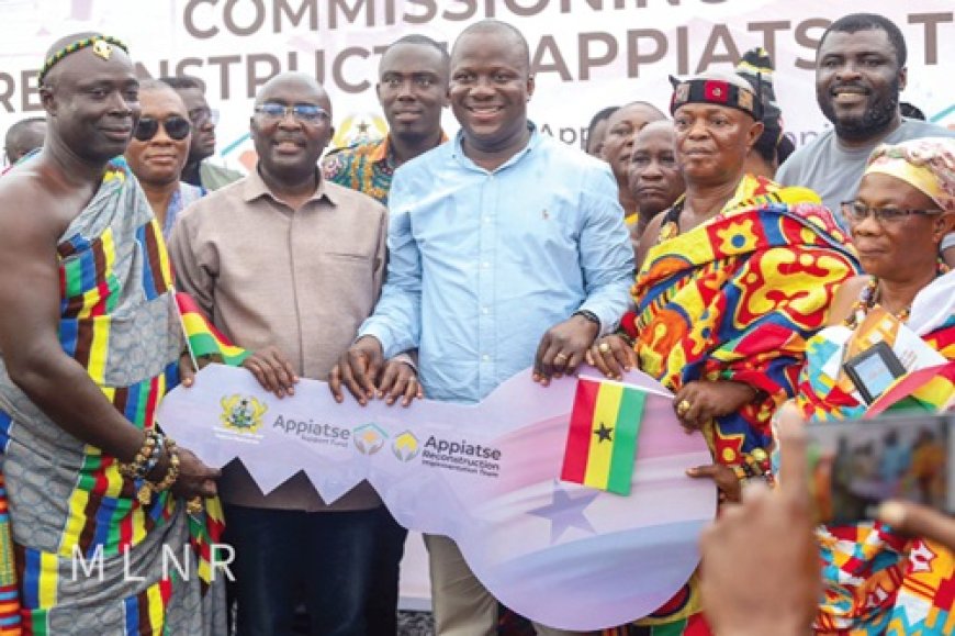 Appiatse Community Rises from Ruins: Ghana Celebrates Resilience and Renewal