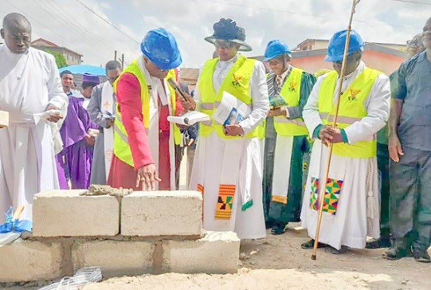 Foundation Stone Laid for New Church Building in Accra: A Testament of Faith and Growth