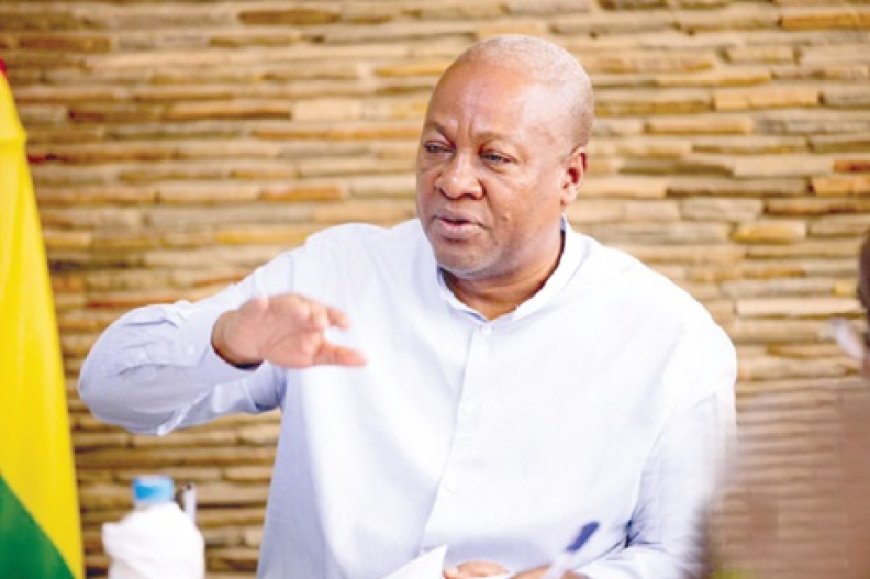 Former President John Mahama Urges Persistence Amid Voter Registration Hiccups