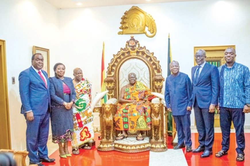 Asantehene Urges Unity and Integrity at GNPC for National Benefit