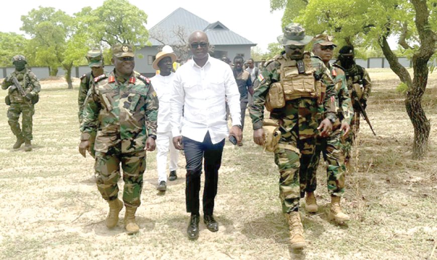 Ghana Boosts Security with New Forward Operating Base in Sandema