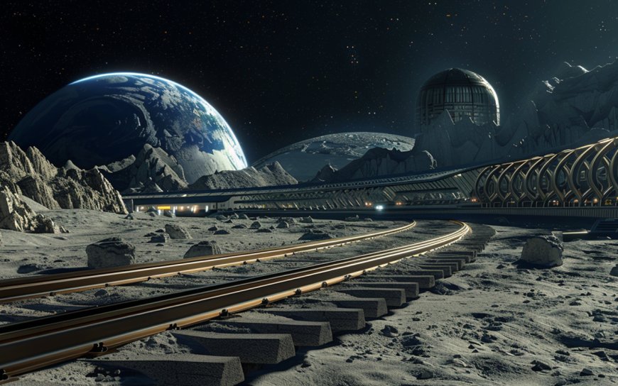 NASA Unveils Lunar Railway Project "FLOAT" for Sustainable Moon Base