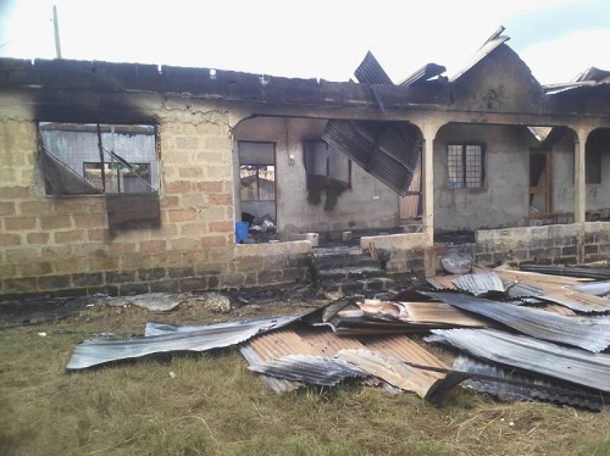 Tragic Fire Claims Lives of Two Young Brothers in Akyem Oda