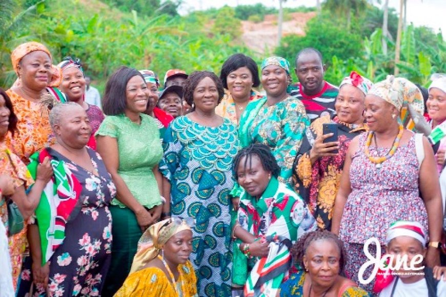 NDC's Naana Jane Opoku-Agyemang Celebrates Mother’s Day with Takoradi Women