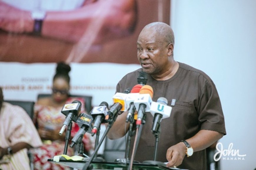 ohn Mahama Pledges National Action Team on Mining and Forestry to Restore Degraded Lands