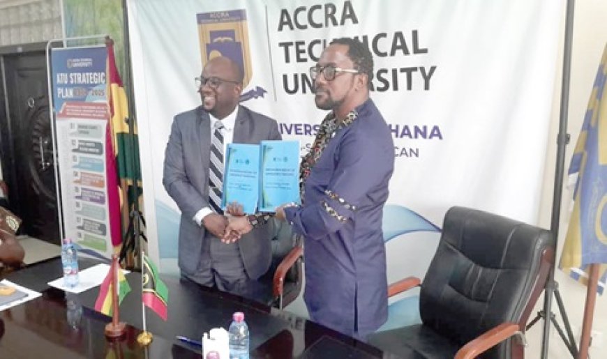 Accra Technical University and Vanuatu Trade Commission Sign $1 Million MoU for AI and Research Training