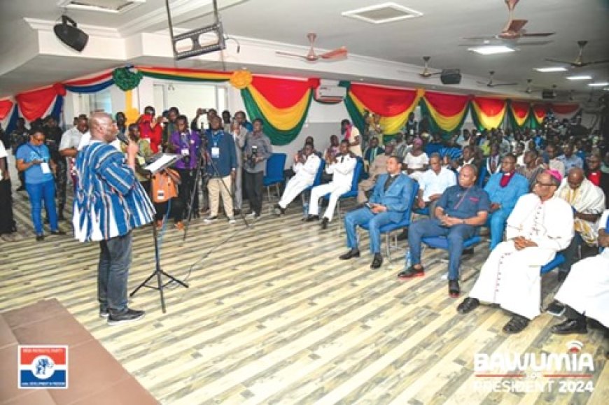 Vice-President Bawumia Promises Focus on Mechanised Commercial Agriculture and Technology to Boost Food Production