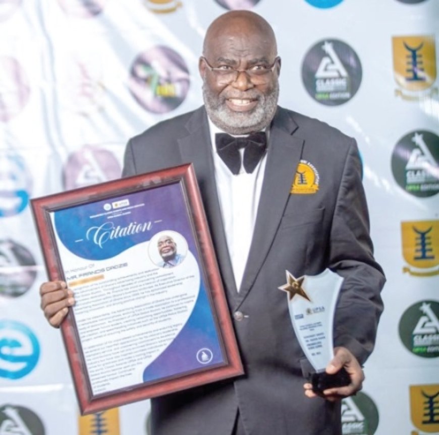 UPSA Honours Former AAG Executive Director Francis Dadzie for Outstanding Contributions to Advertising Industry