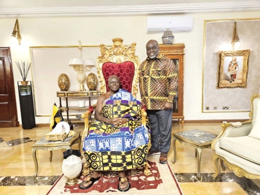 GCB Bank Hails Asantehene on 74th Birthday and 25th Anniversary