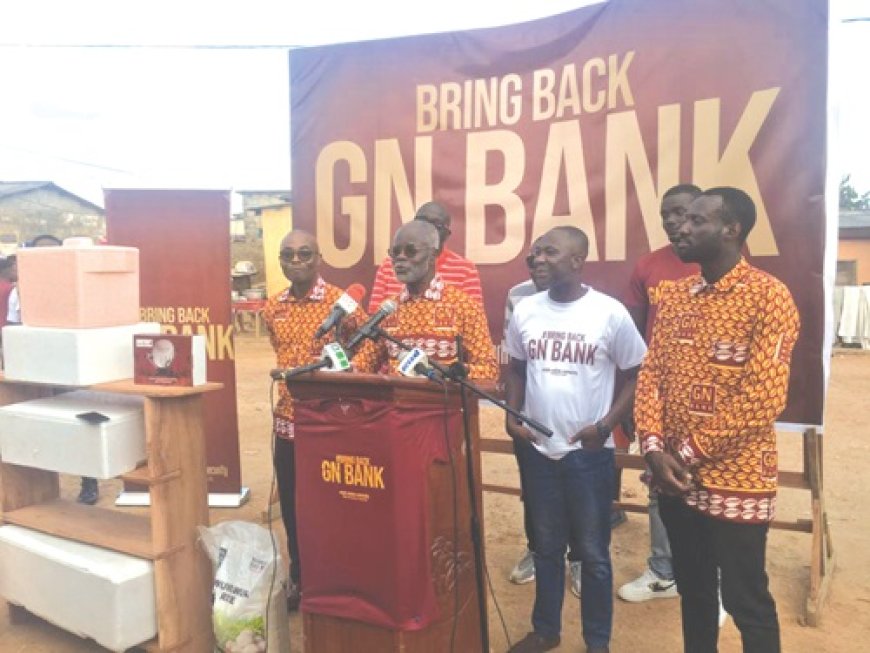 Broken Doors and Weedy Compounds Greet Dr. Nduom on Nationwide Tour to Revive GN Bank