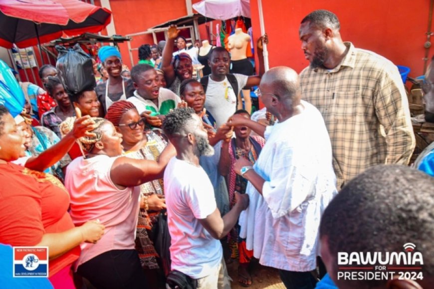 Vice President Bawumia Begins 3-Day Campaign Tour of Ashanti Region