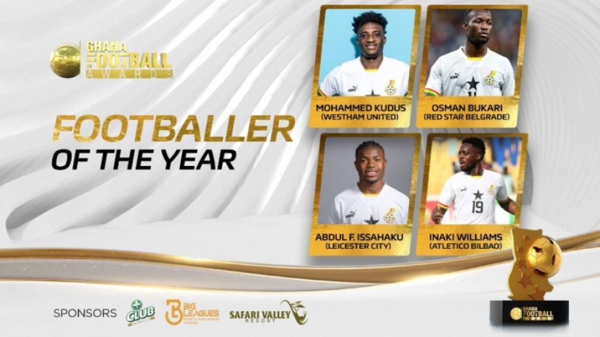 Ghana Football Awards 2024 Nominees Announced