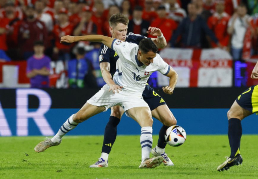 Scotland Hold Switzerland to 1-1 Draw, Keep Euro 2024 Knockout Hopes Alive