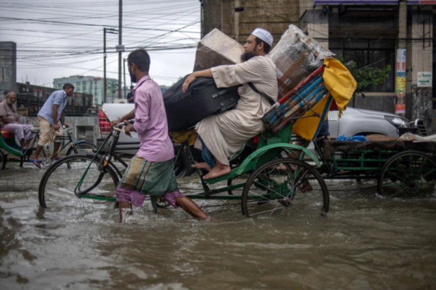 Extensive Flooding Strands 1.8 Million in Northeast Bangladesh