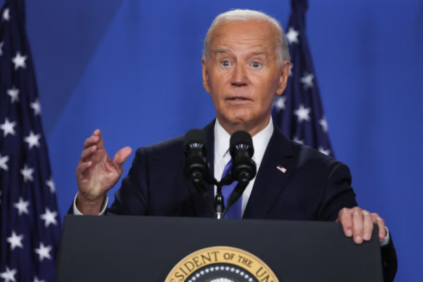 US President Joe Biden Misidentifies Vice President Kamala Harris as Former President Donald Trump During High-Stakes Press Conference