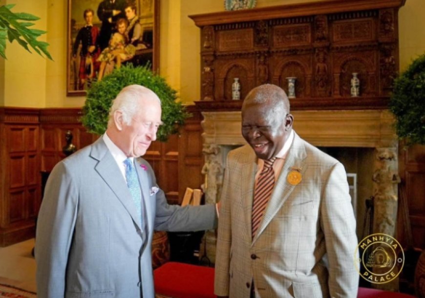 King Charles III Welcomes Asantehene to Sandringham House