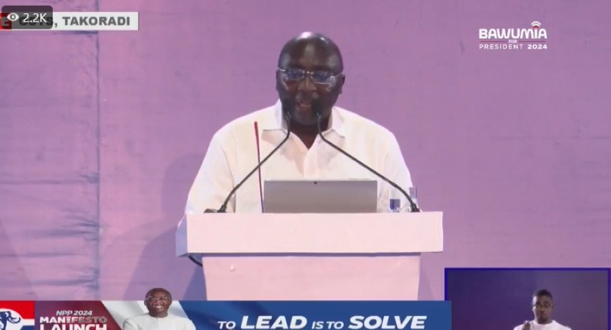 Dr. Bawumia Vows to Abolish E-Levy and Betting Tax if Elected in 2024