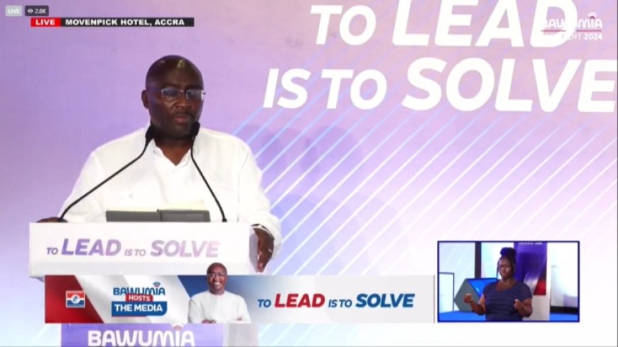 Stop calling me a Liar: Dr. Bawumia Hits Back at Critics, Defends His Vision for Ghana